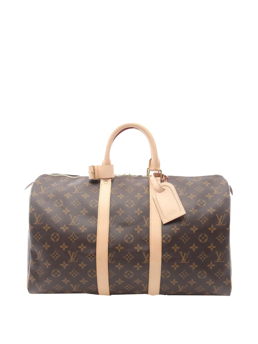 Louis Vuitton Pre-Owned 2015 Monogram Keepall 45 travel bag | Brown | Image 1