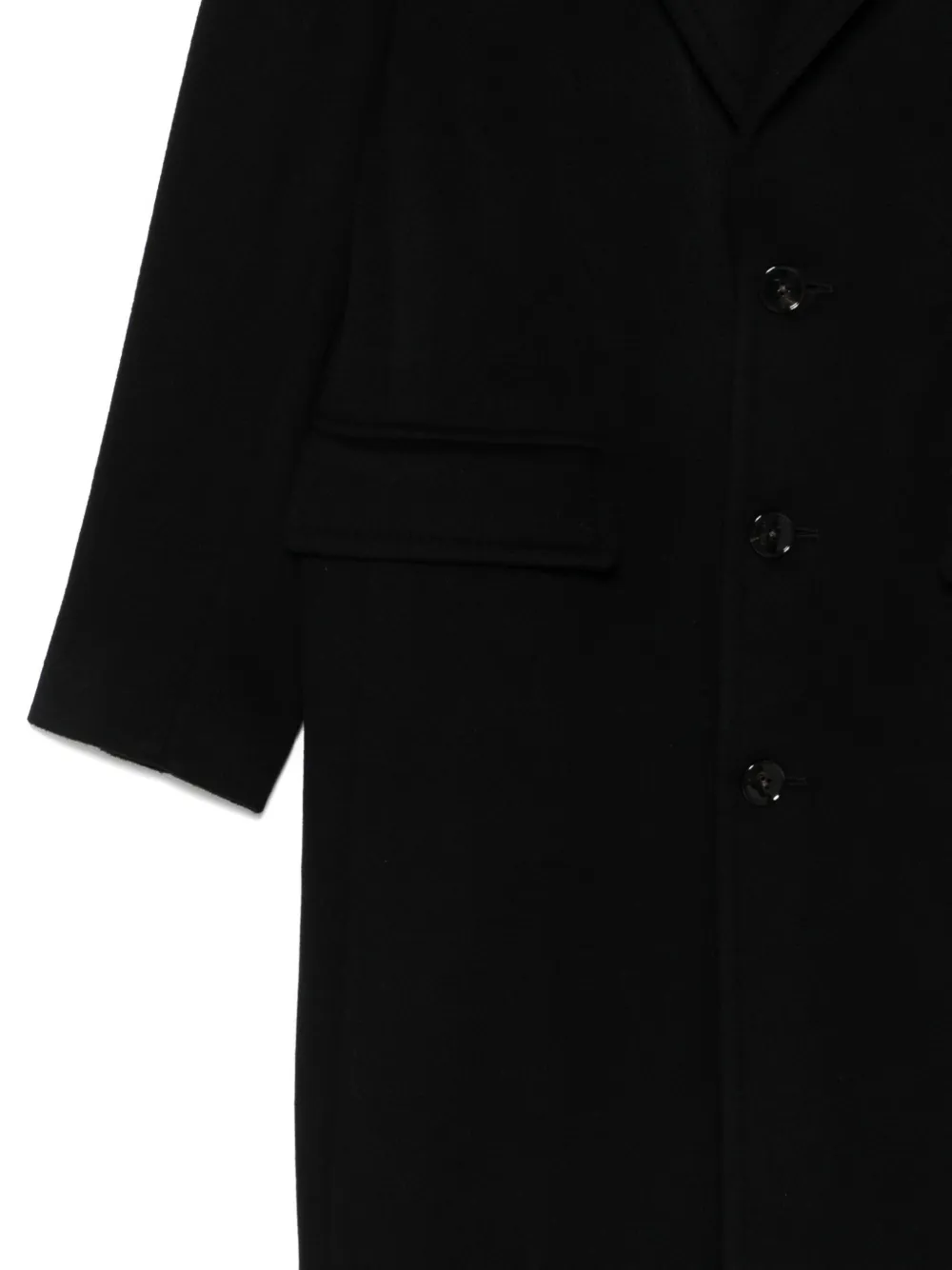  Gabriele Pasini Buttoned Coat - Black 