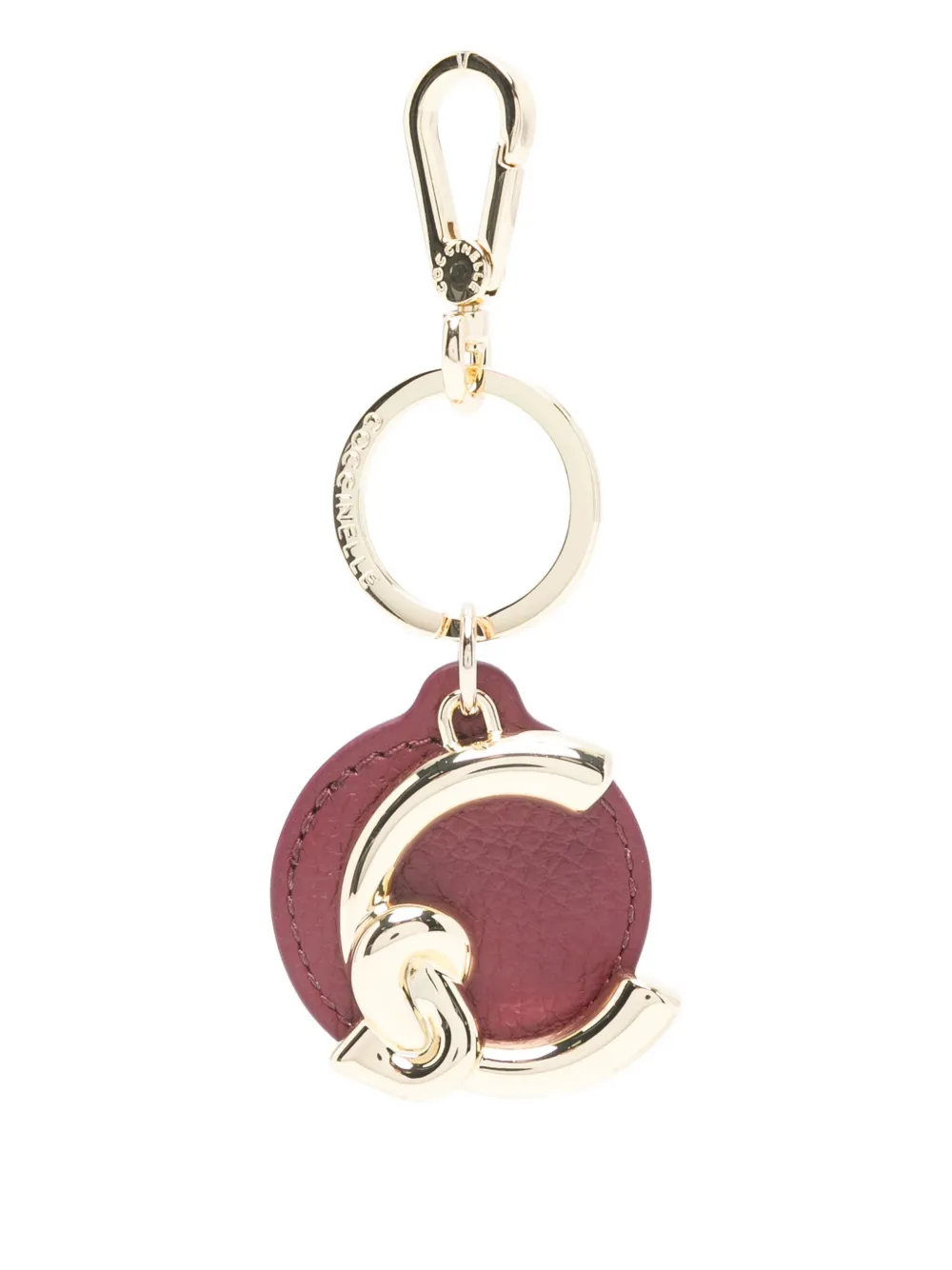 Coccinelle logo-charm keyring | Gold | Image 1