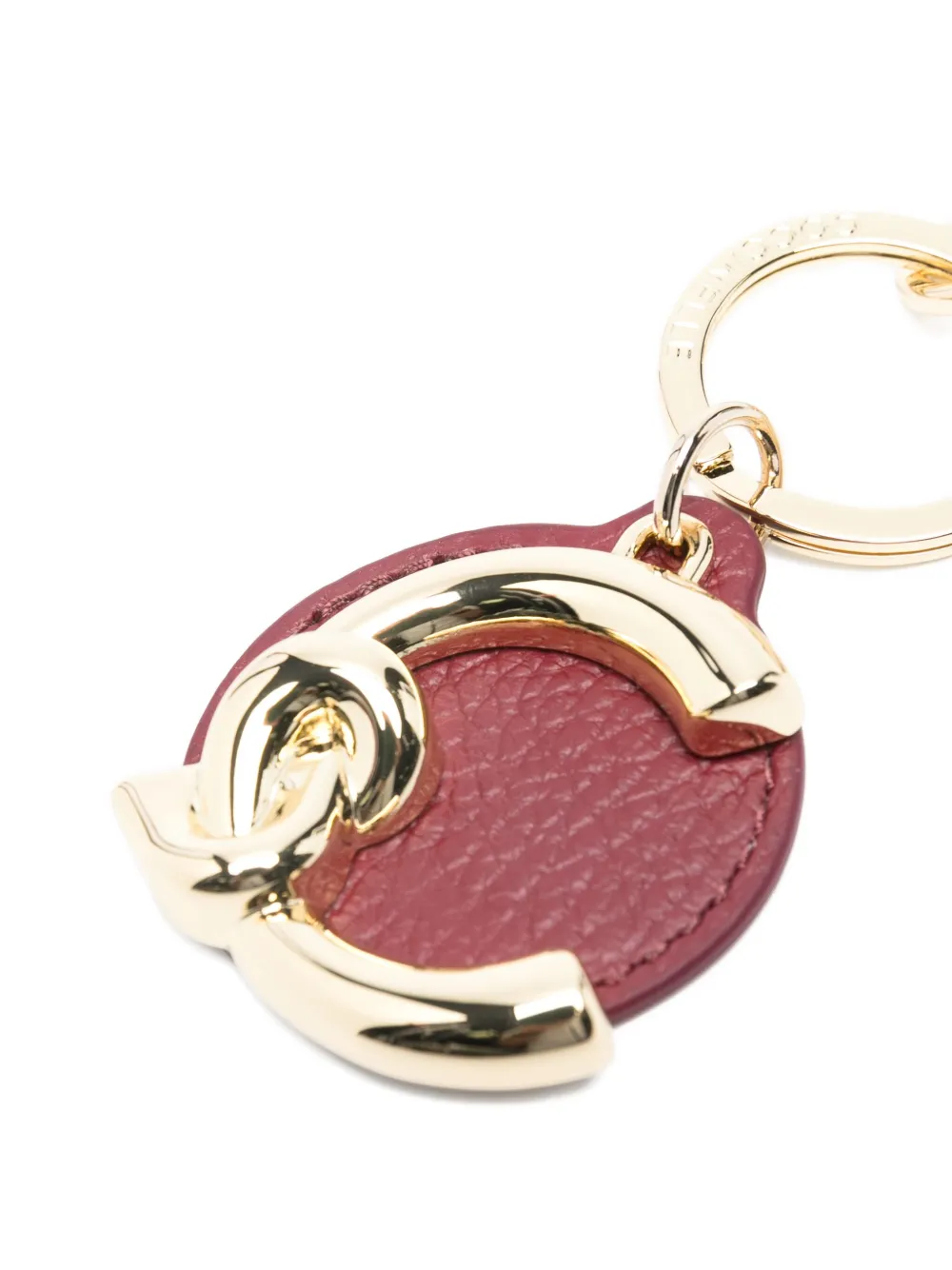 Coccinelle Sleutelhanger met logo amulet Goud