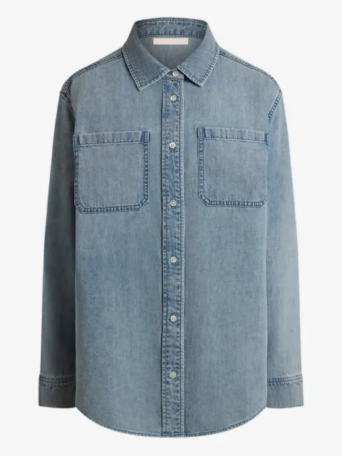 12 STOREEZ denim pocket shirt