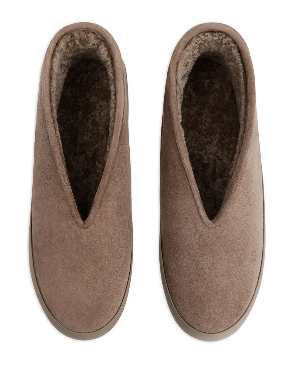 12 STOREEZ Lammy loafers Beige