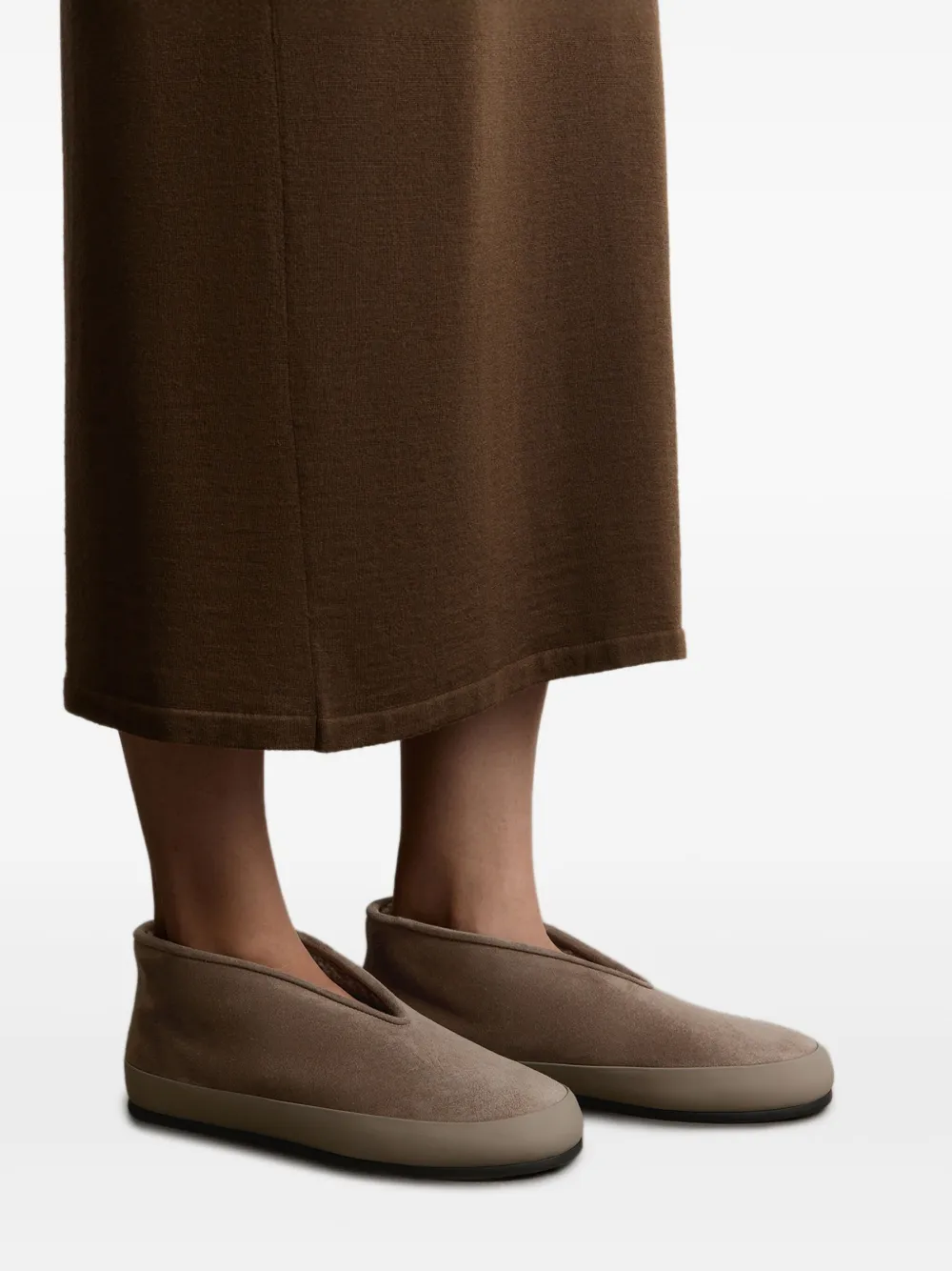 12 STOREEZ Lammy loafers Beige