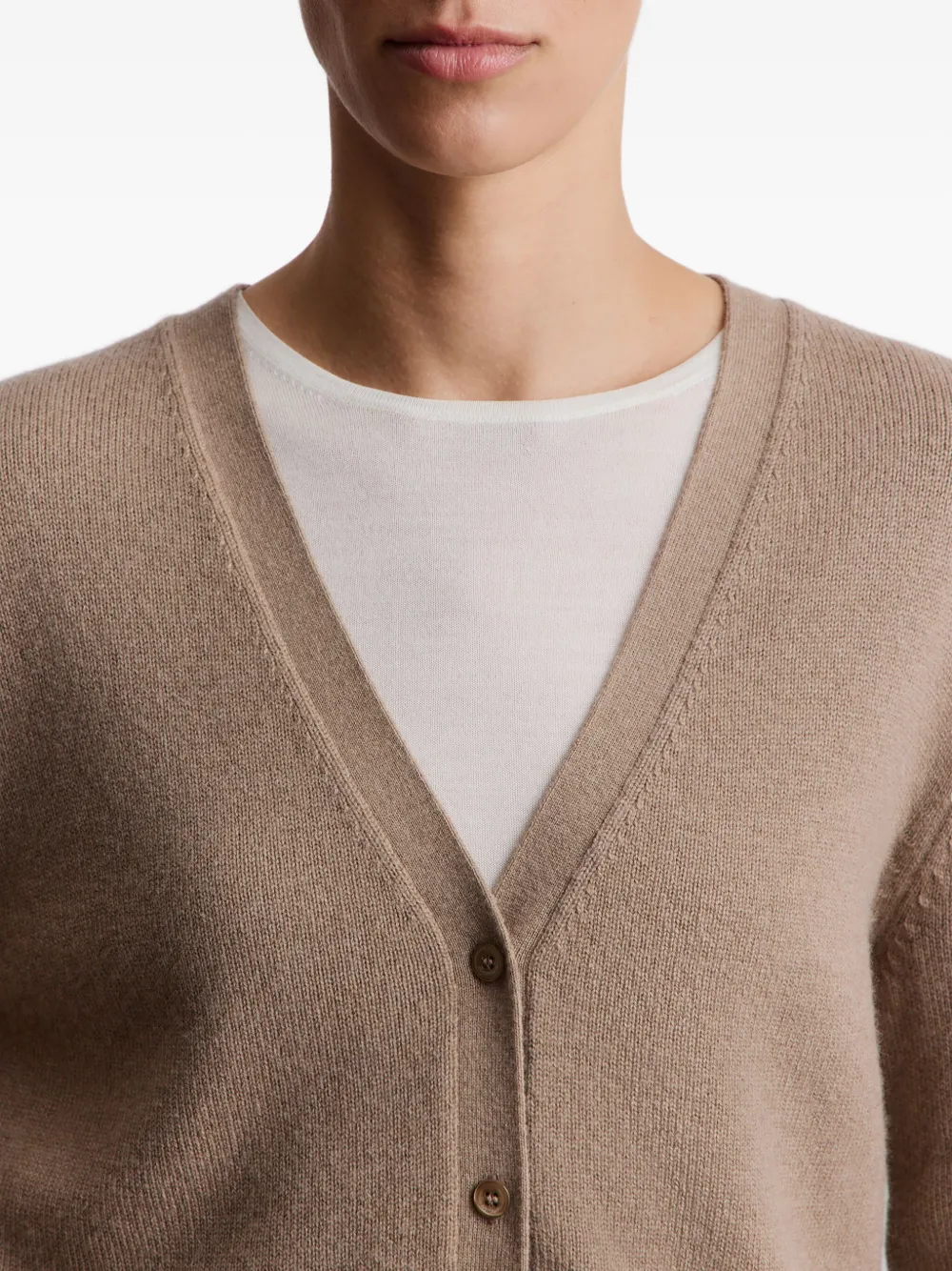 12 STOREEZ Gebreid vest Beige