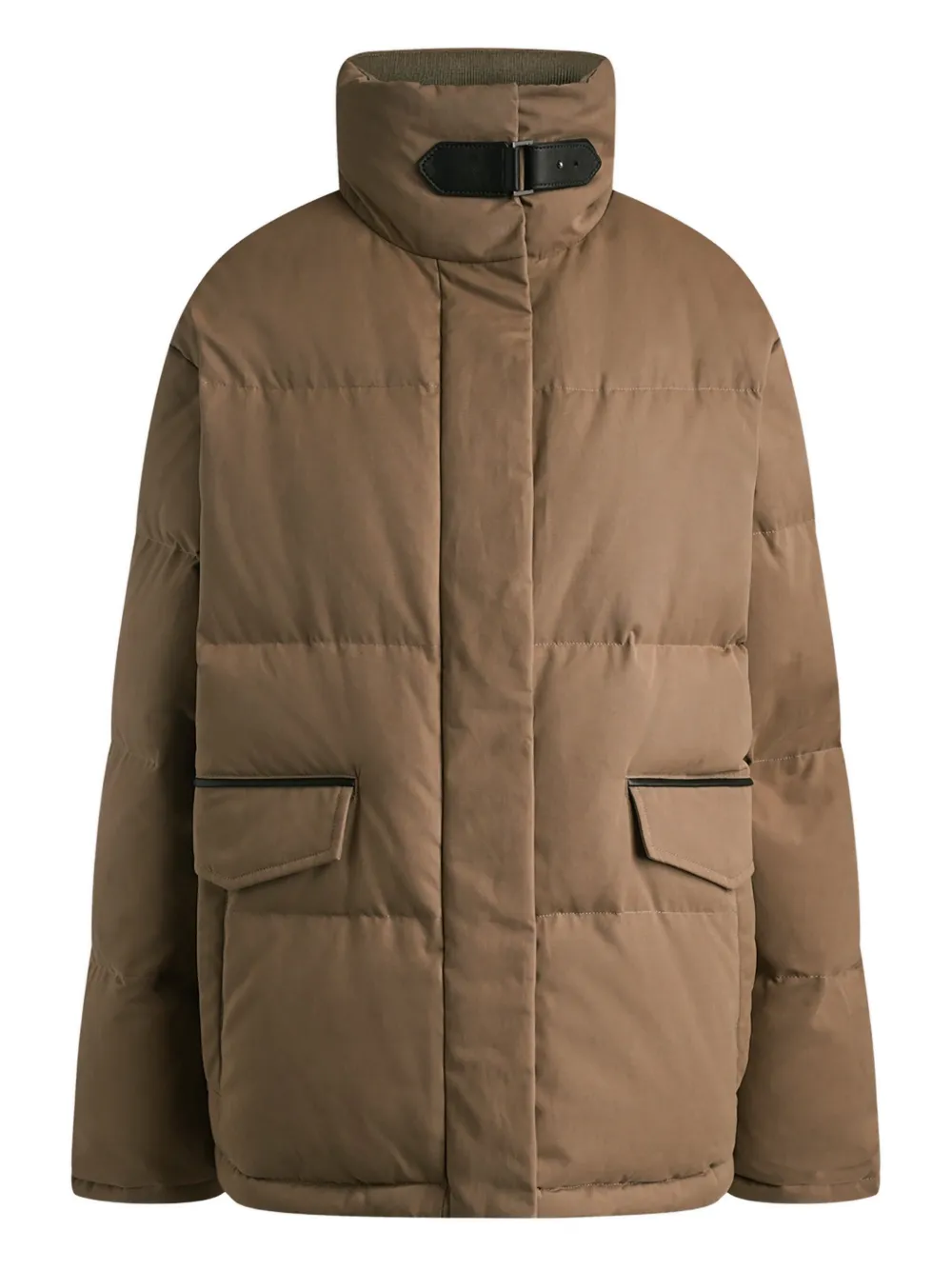 12 STOREEZ Baltic Sands Jacke mit Schnalle - Braun