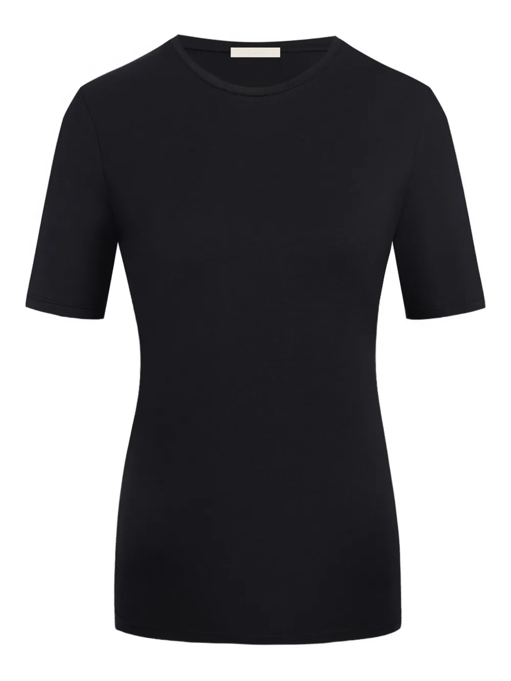 12 STOREEZ playera con cuello redondo | negro | Image 1
