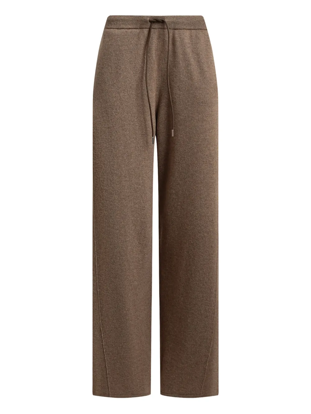 12 STOREEZ drawstring cashmere trousers | Brown | Image 1