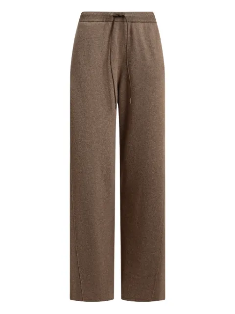 12 STOREEZ drawstring cashmere trousers