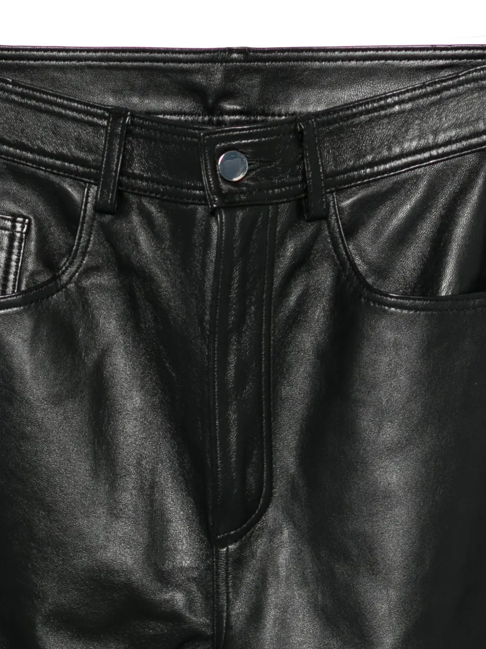 MEDEEA Leren broek Zwart