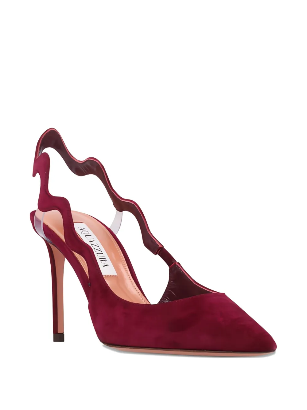 Aquazzura 8 mm Artiste Sling pumps Rood