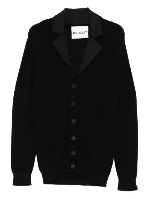 MEDEEA notch-lapels cardigan