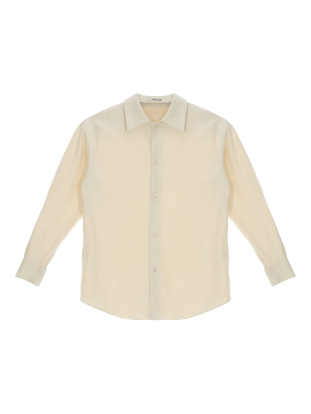 Auralee Wool Shirt In Neutral