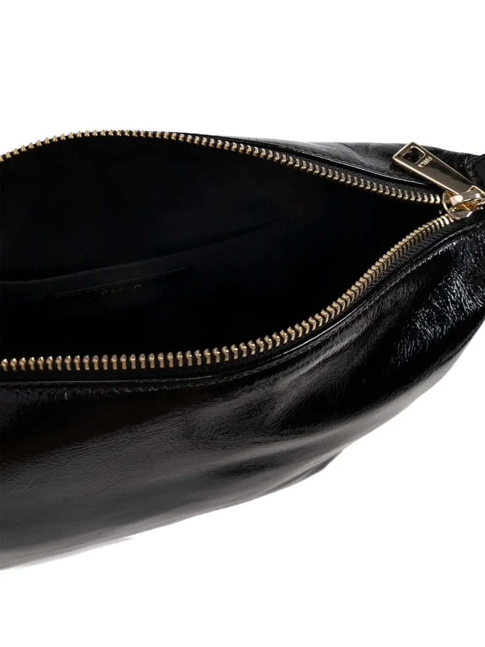 Furla Leren schoudertas Zwart