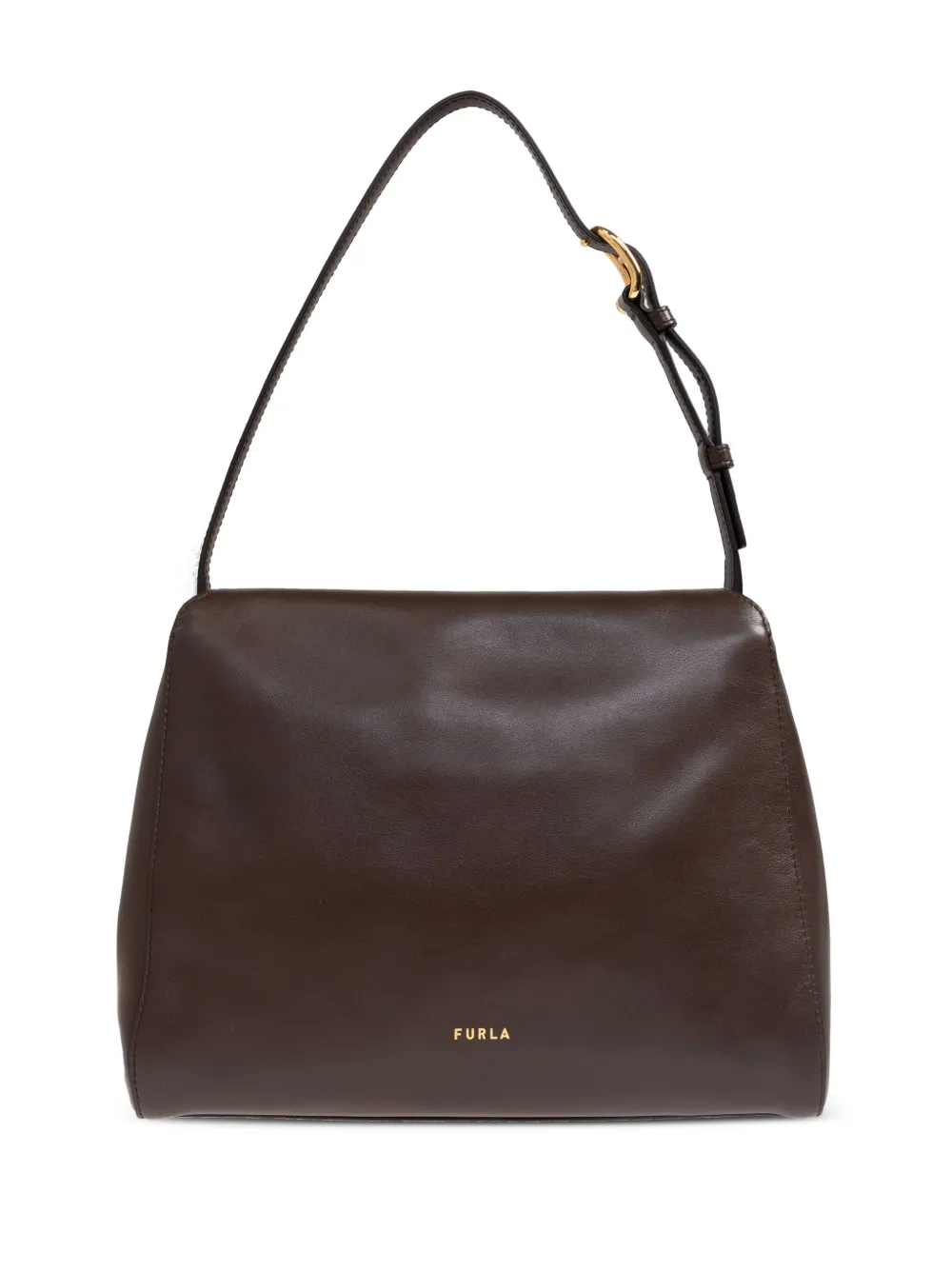 Furla Kleine Domus schoudertas Bruin