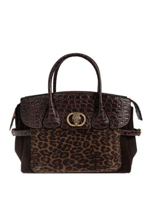 Kurt Geiger London Chelsea leopard-print tote bag