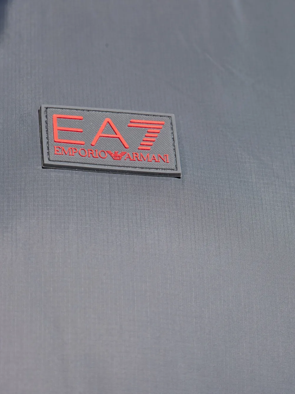 Ea7 Emporio Armani Gilet met capuchon en rits Grijs