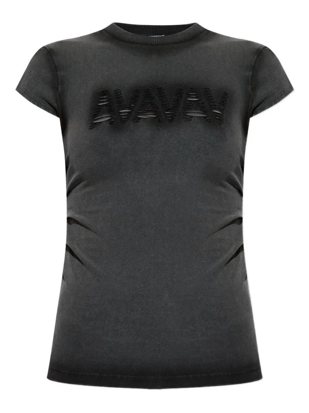 Avavav Logo-print T-shirt In Black