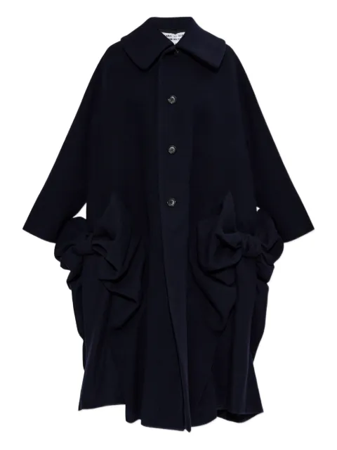 Comme Des Garçons Comme Des Garçons bow-detail wool coat