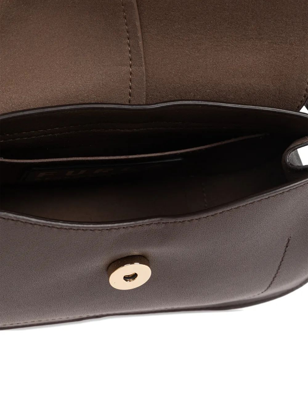 Furla Mini Flow Tote Bag In Brown