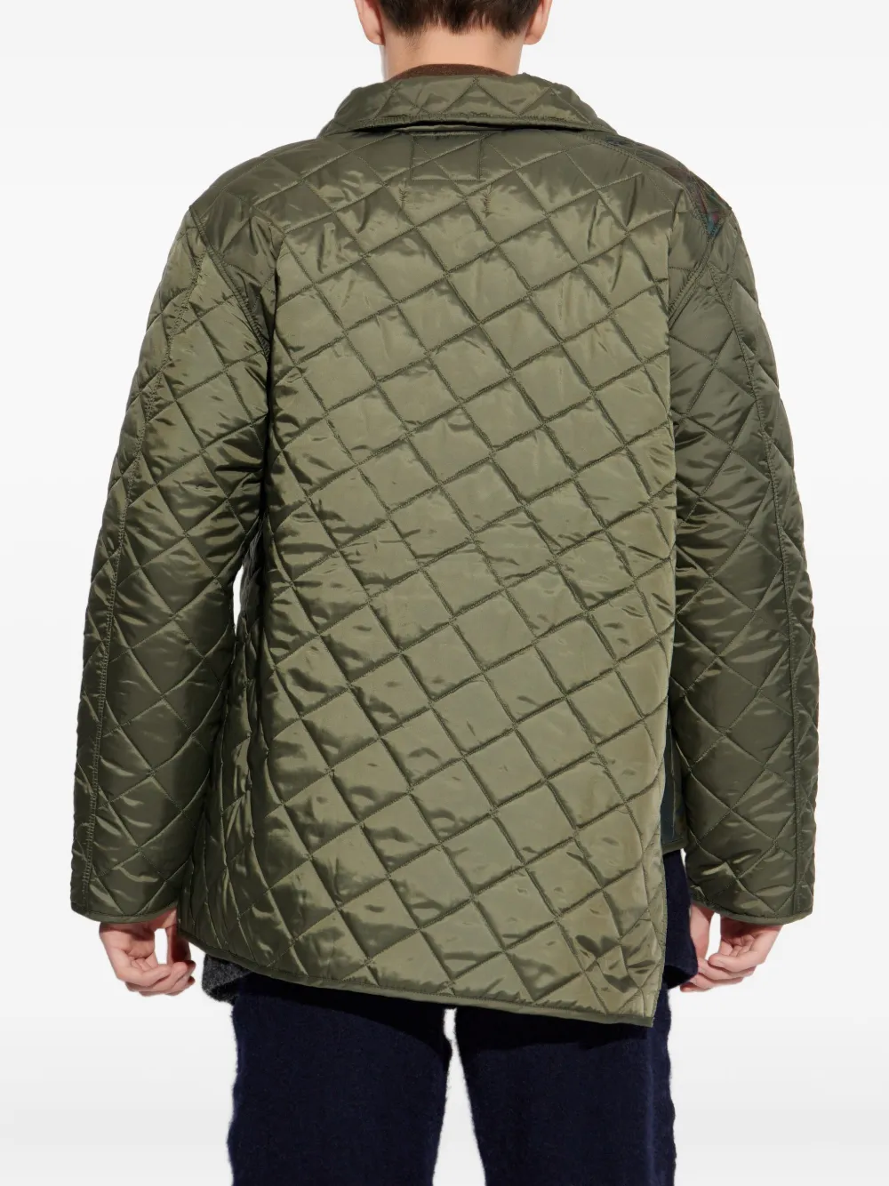 Comme Des Garçons Shirt x Laveham gewatteerd jack met rits Groen