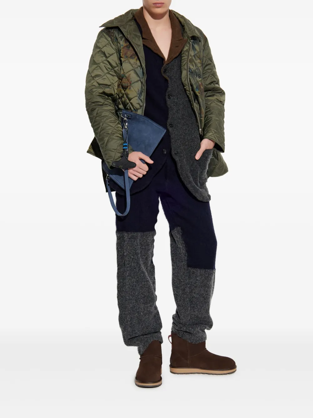 Comme Des Garçons Shirt chamarra capitonada con cierre en colaboración con Laveham | Chamarras con plumón y capitonadas | Image 2