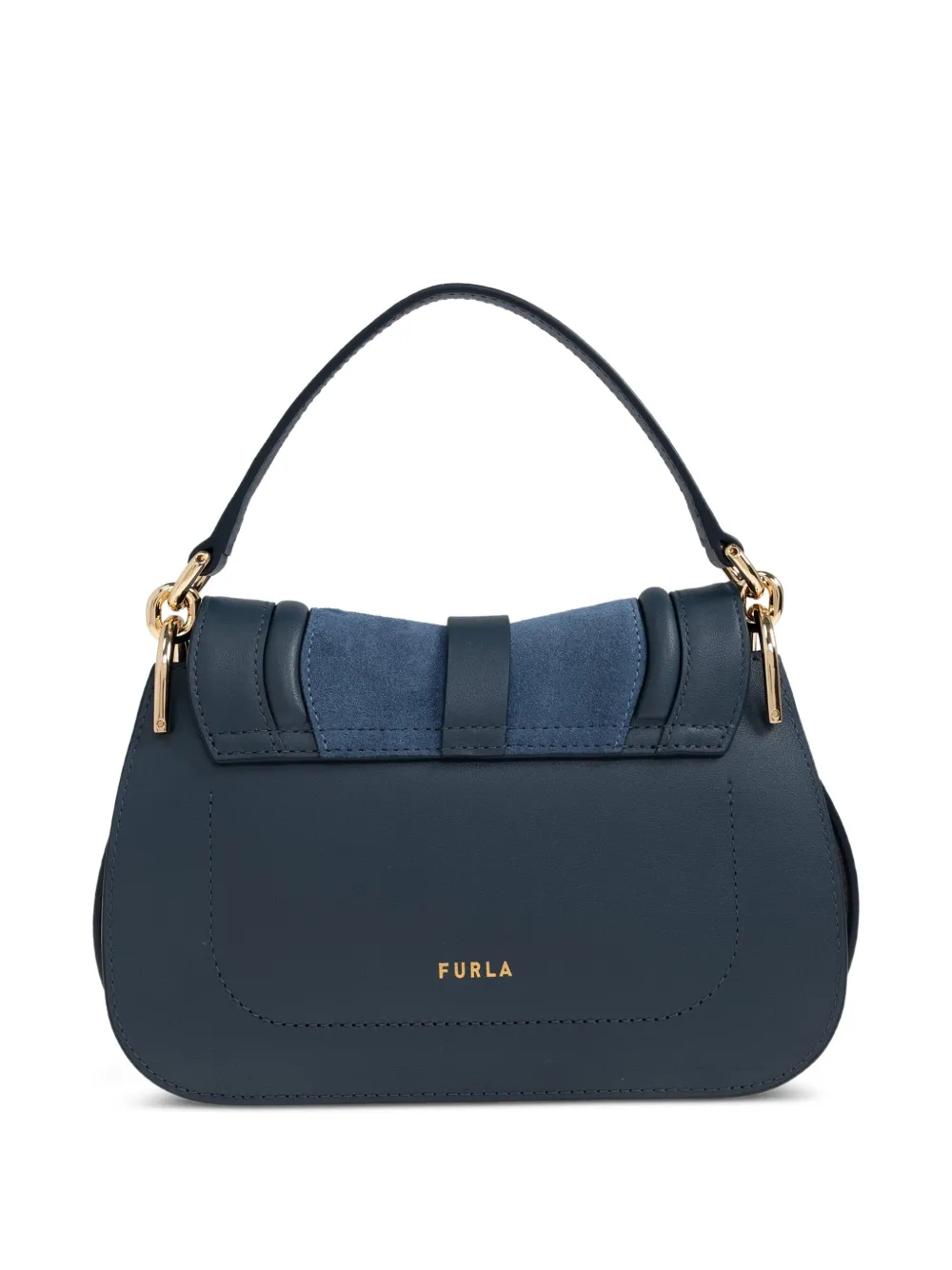 Furla Medium Flow tas met handvat Blauw