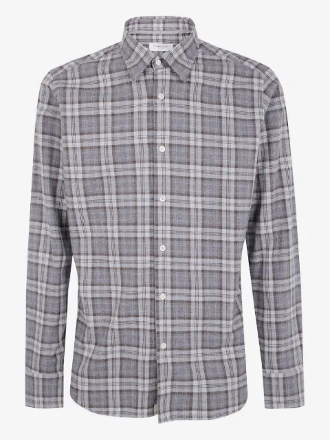 Tintoria Mattei checked shirt