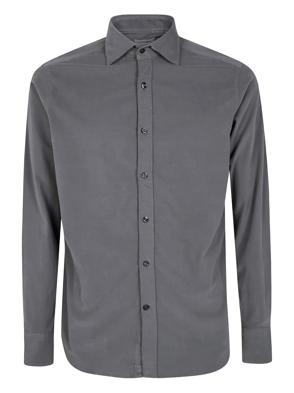 Tintoria Mattei camisa con botones | gris | Image 1