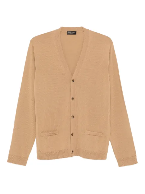 Roberto Collina patch-pocket buttoned cardigan