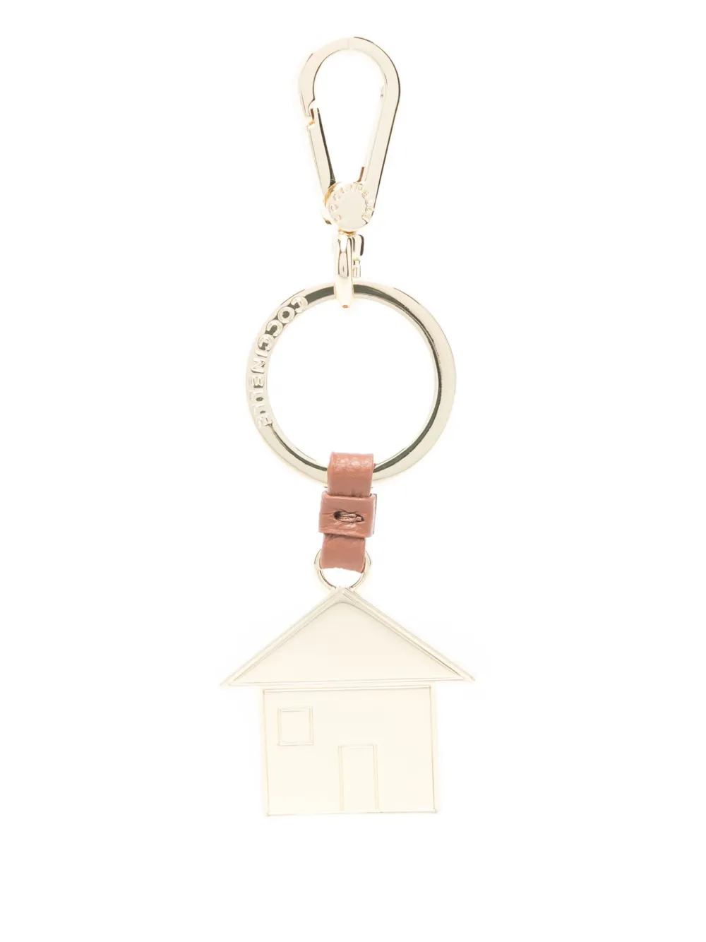 Coccinelle house-charm keyring | Silver | Image 1