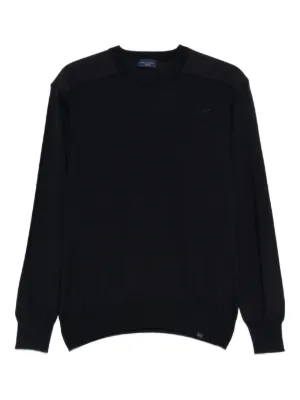 Kiko Kostadinov crew-neck Sweater | Black | FARFETCH