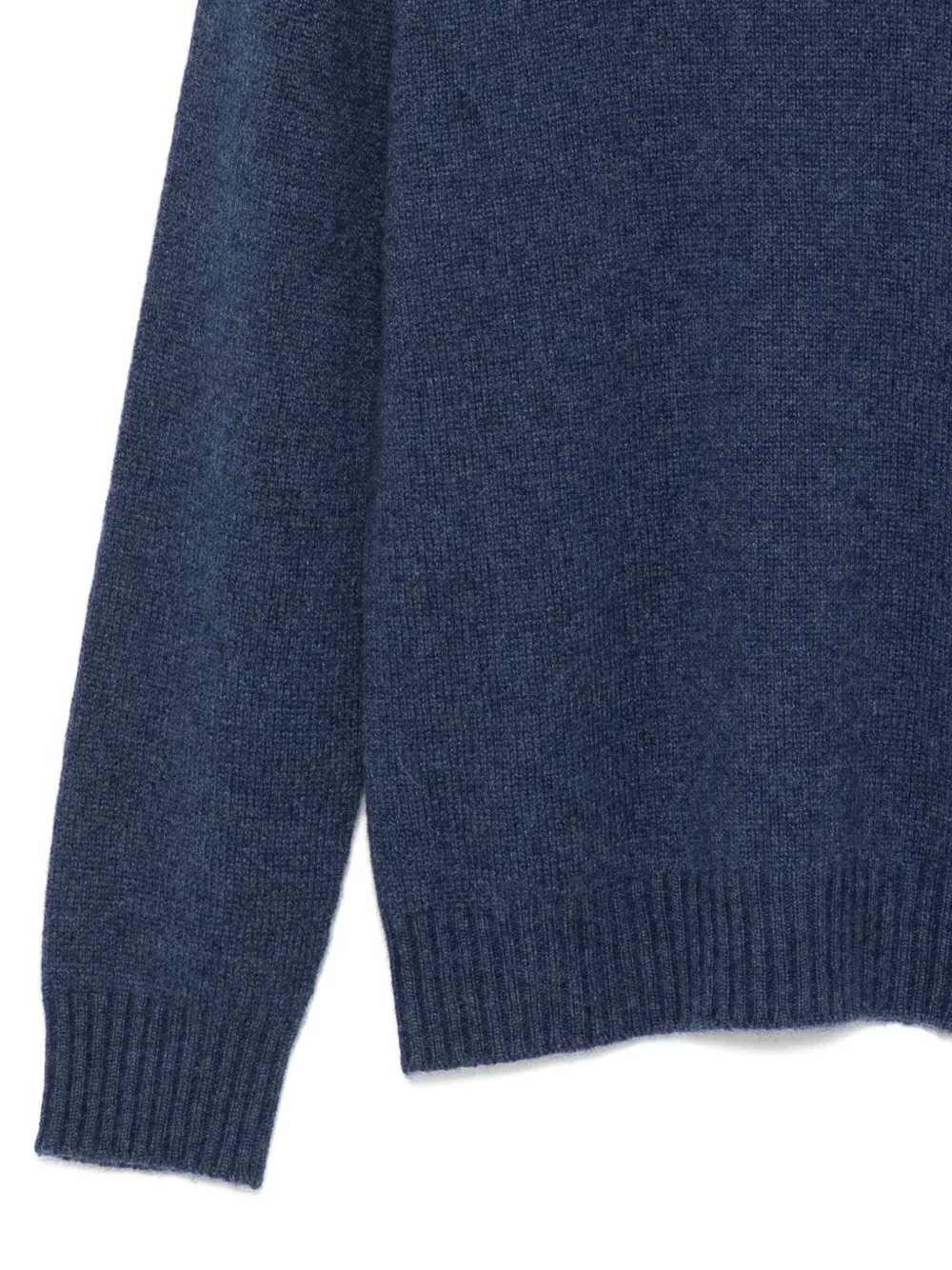 Roberto Collina Kasjmier trui Blauw