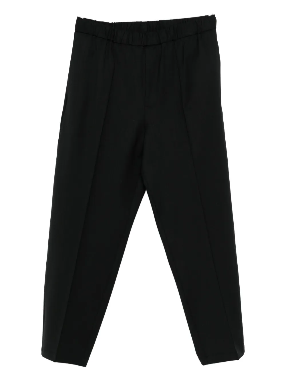 SEVEN GAUGE pressed-crease trousers | Black | Image 1
