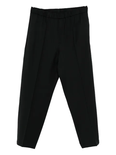 SEVEN GAUGE pressed-crease trousers