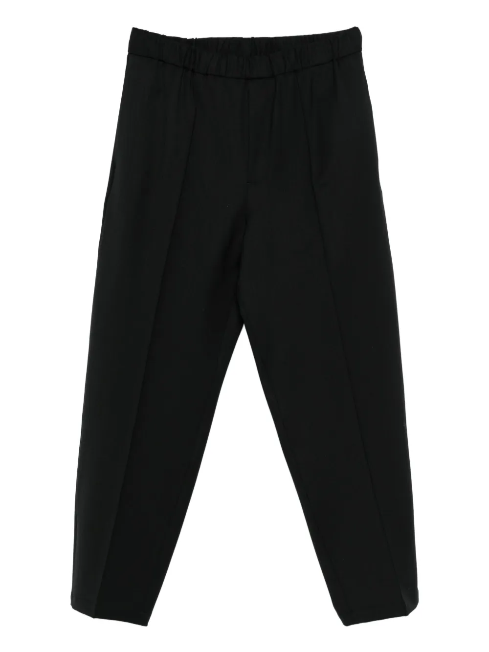 SEVEN GAUGE pressed-crease trousers | Black | Image 1