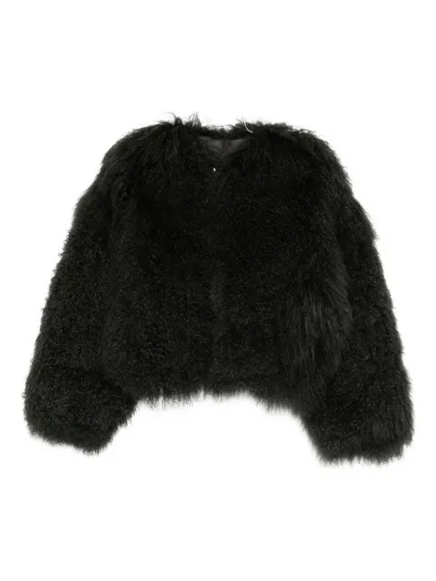 Halfboy faux fur coat