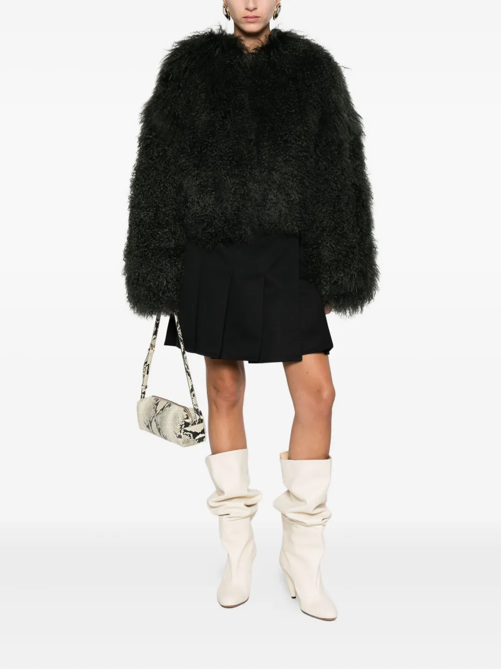 Halfboy faux fur coat | Faux Fur & Shearling Coats | Image 2