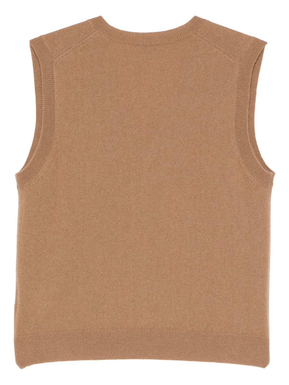 ASPESI suéter sin mangas con cuello en V | Tops tejidos | Image 2