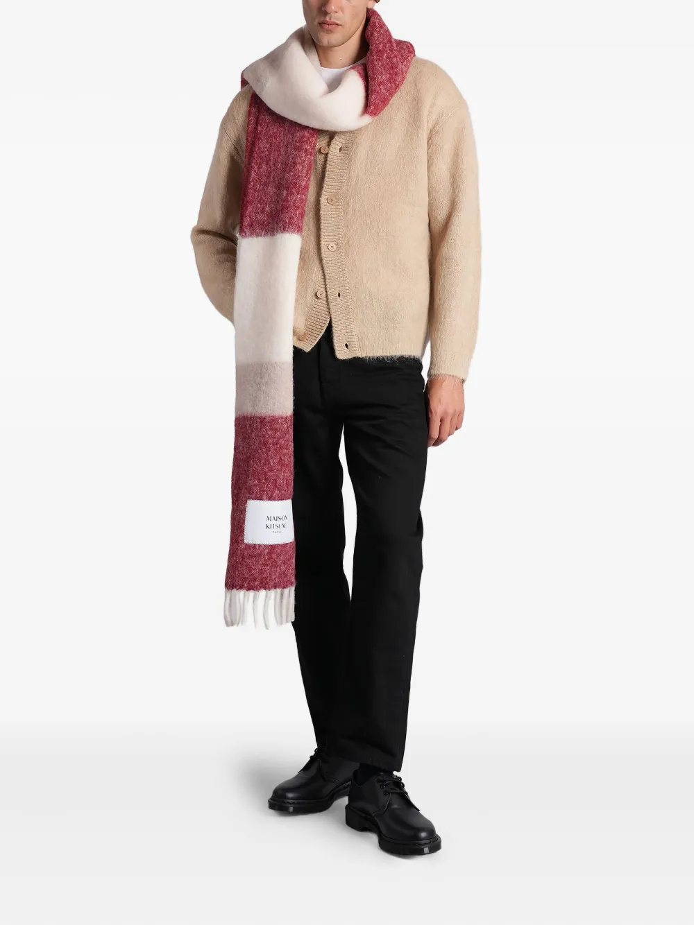 Maison Kitsuné button-fastening cardigan | Cardigans | Image 2