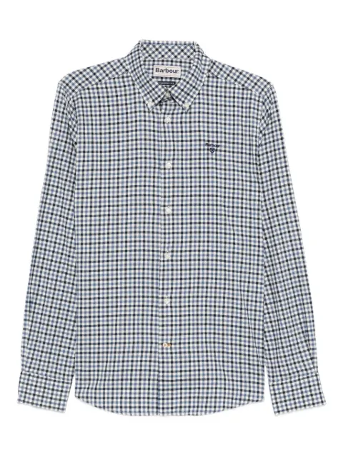 Barbour plaid shirt