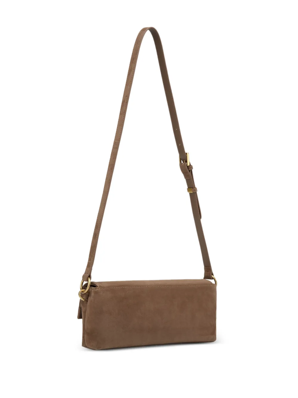 Potamy Medium Laconic Shoulder Bag In Brown