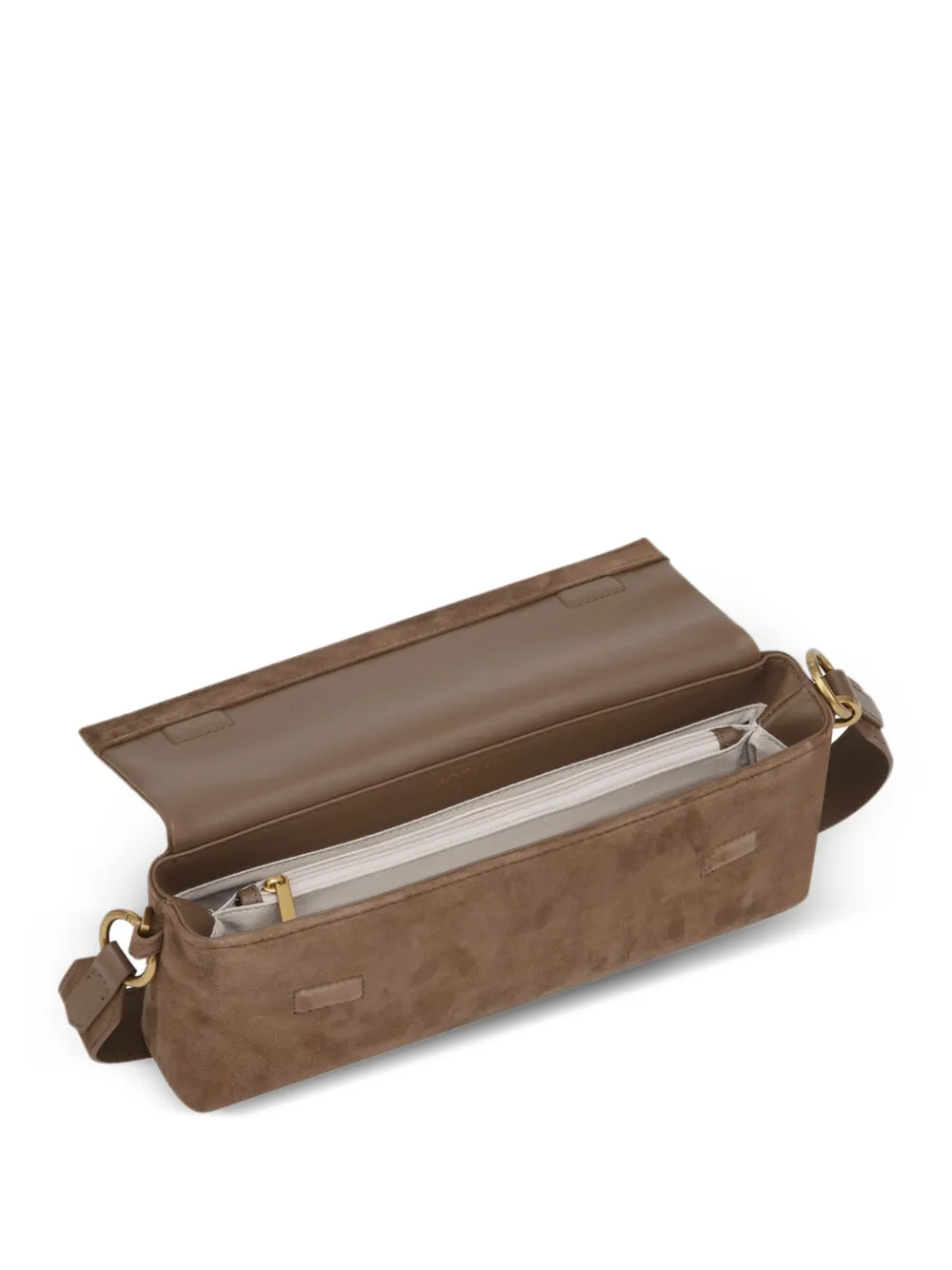 Potamy Medium Laconic Shoulder Bag In Brown