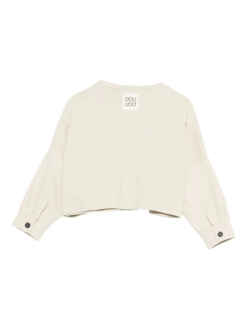 Douuod Kids Sweater met zak Beige
