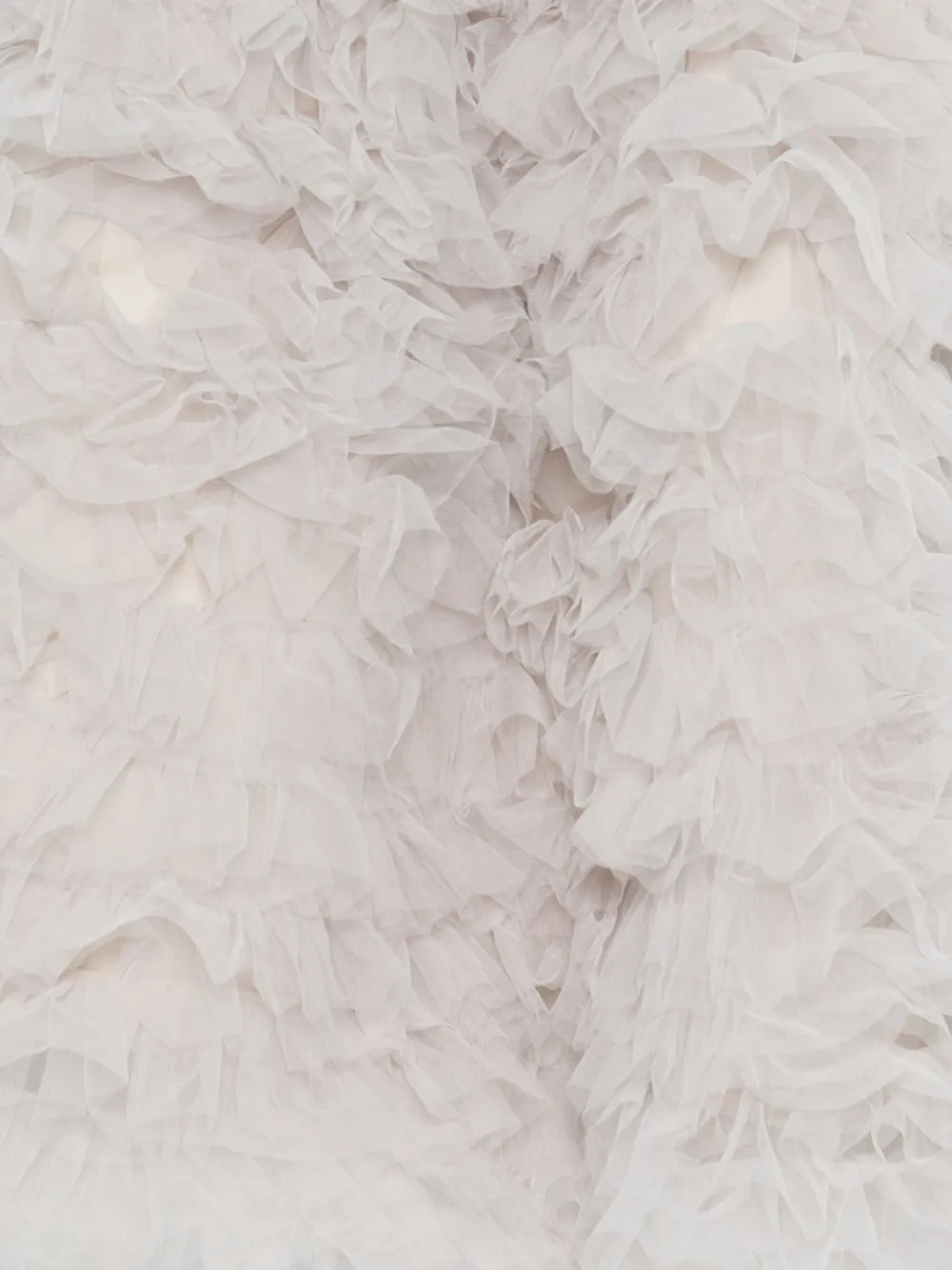 Donsje Ruffled Dress In Neutral