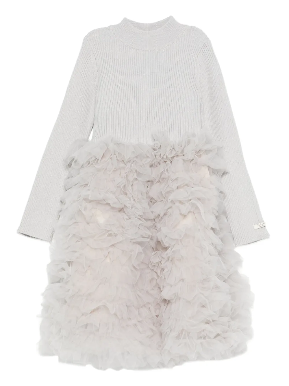 Donsje ruffled dress | Grey | Image 1