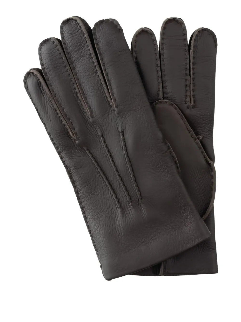 Mario Portolano leather gloves | Black | Image 1