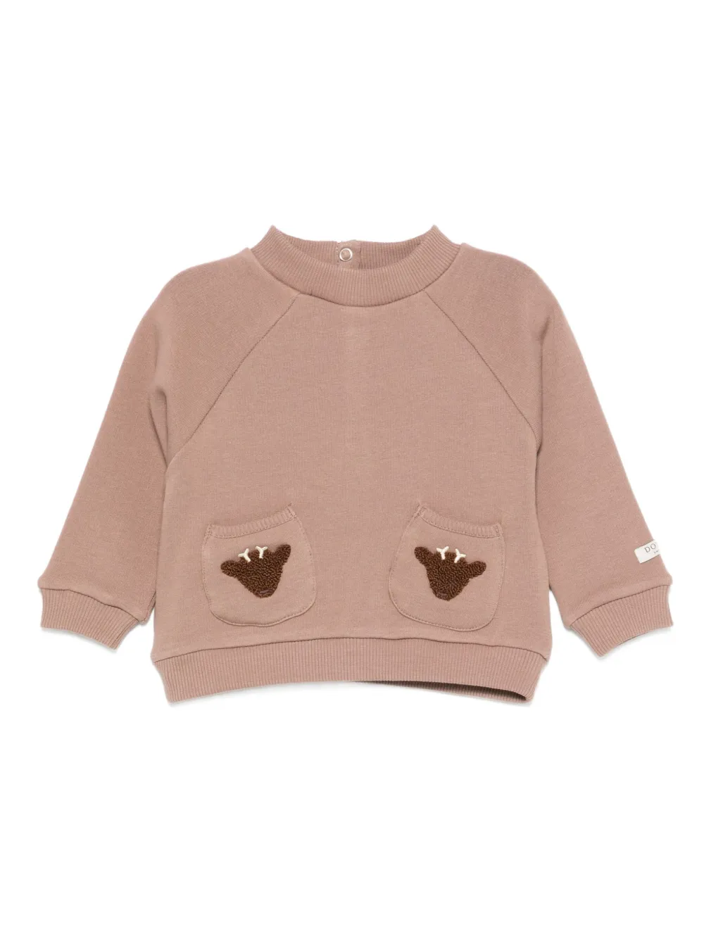 Donsje sudadera con apliques en el bolsillo | marrón | Image 1