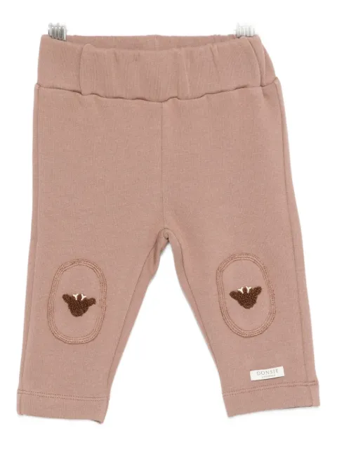Donsje embroidered-knee trousers