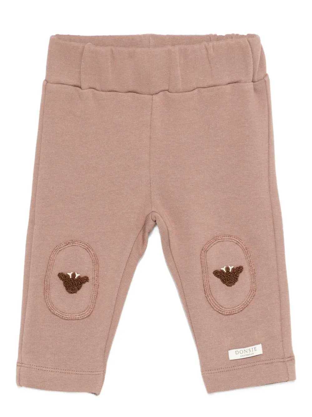 Donsje embroidered-knee trousers | Brown | Image 1