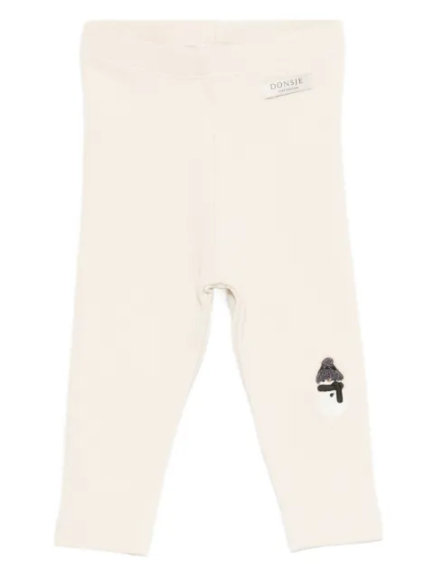 Donsje embroidered-motif trousers